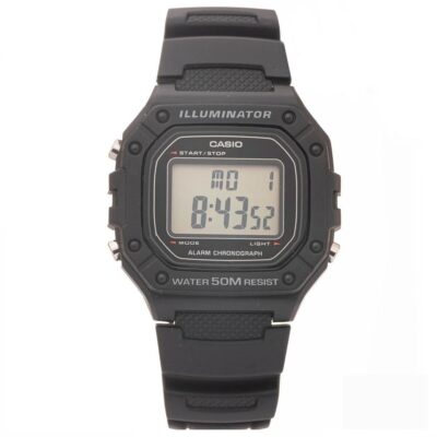 Đồng hồ Casio 44.4 × 43.2 mm Nam W-218H-1AVDF chính hãng Ảnh sản phẩm Casio 44.4 × 43.2 mm Nam W-218H-1AVDF