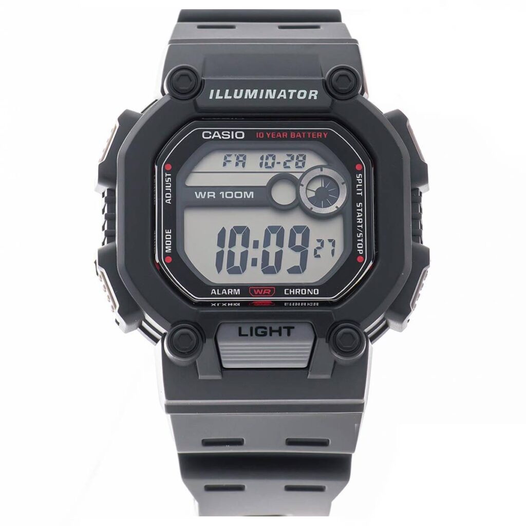 Casio 51.9 × 45.7 mm Nam W-737H-1AVDF