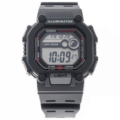 Đồng hồ Casio 51.9 × 45.7 mm Nam W-737H-1AVDF chính hãng Ảnh sản phẩm Casio 51.9 × 45.7 mm Nam W-737H-1AVDF