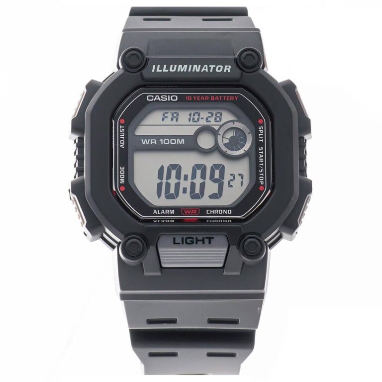 Casio 51.9 × 45.7 mm Nam W-737H-1AVDF
