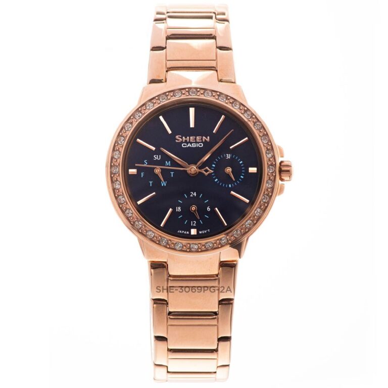 Casio 33.2mm Nữ SHE-3069PG-2AUDF