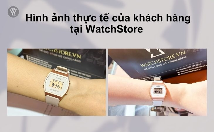 LW-204-4ADF khi lên tay khách hàng nhà WatchStore