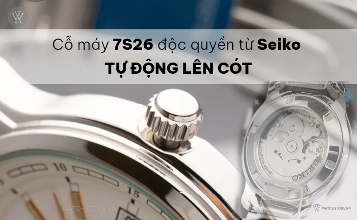 Seiko SNKP15J1 tự động lên cót