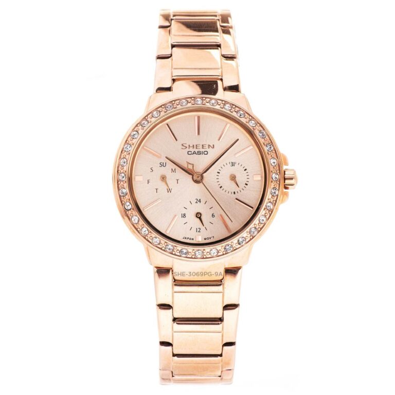Casio 33.2mm Nữ SHE-3069PG-9ADF