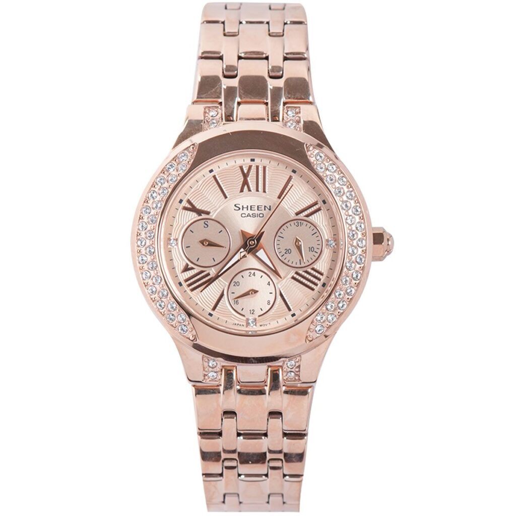 Casio 34.5mm Nữ SHE-3809PG-9A