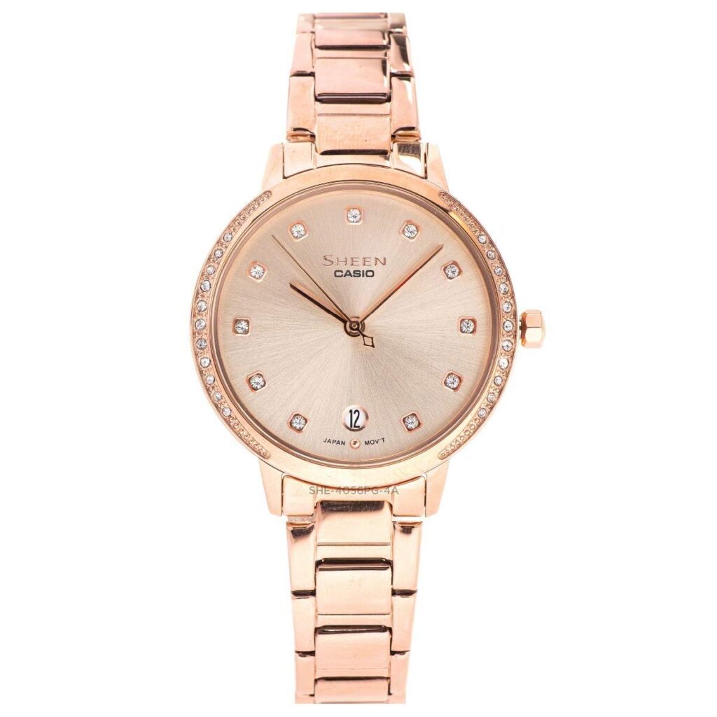 Casio 32mm Nữ SHE-4056PG-4AUDF