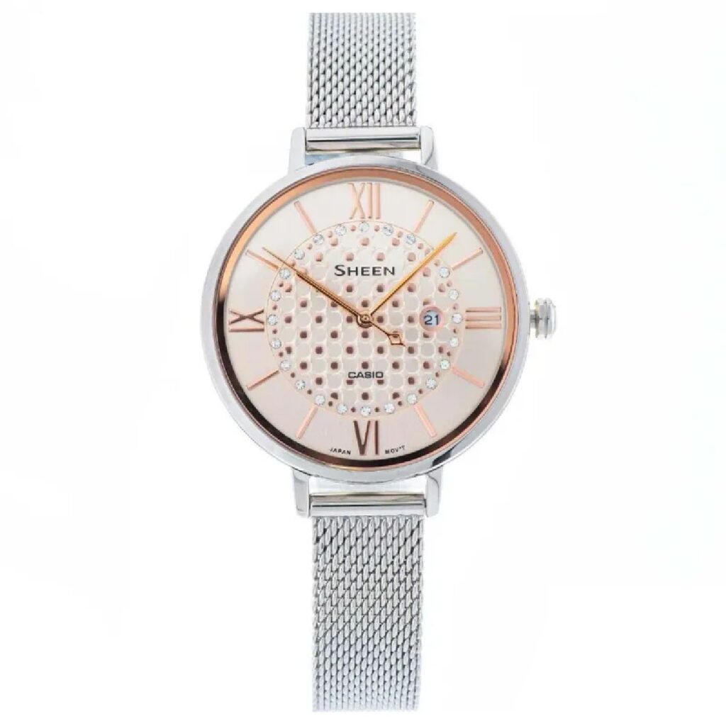 Casio 34mm Nữ SHE-4059M-4AUDF