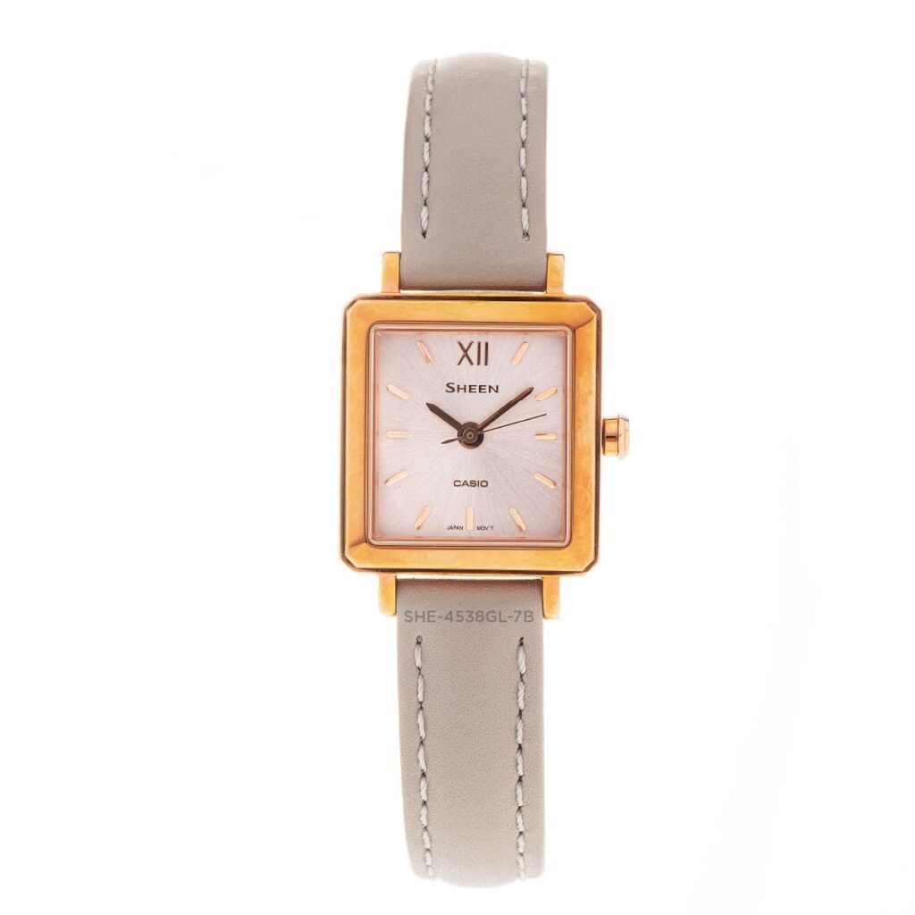 Casio 22mm Nữ SHE-4538GL-7BUDF