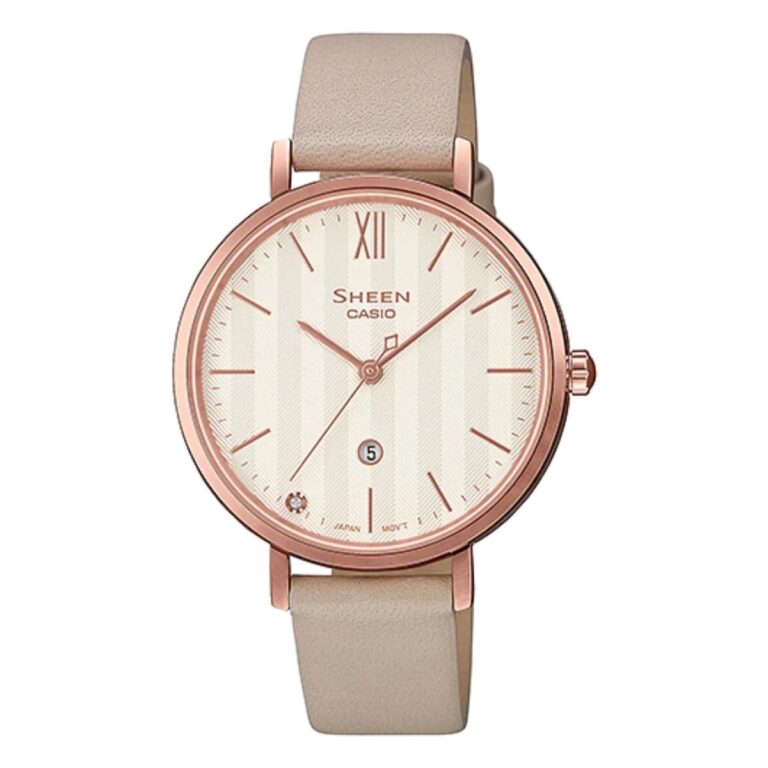 Casio 34mm Nữ SHE-4539CGL-7AUDF