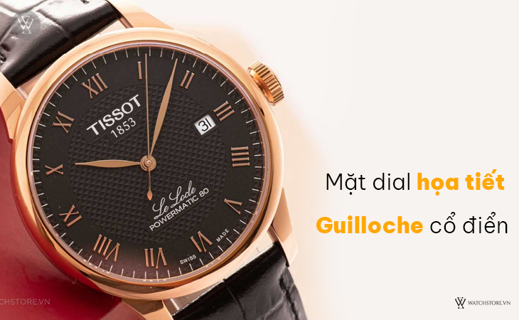 Tissot T006.407.36.053.00 họa tiết Guilloche