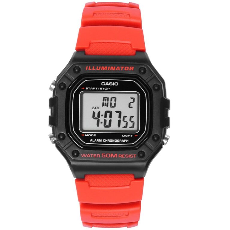 Casio 44.4 × 43.2 mm Nam W-218H-4B2VDF (W-218H-4B2V)