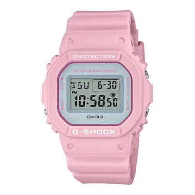 Casio 48.9 × 42.8 mm Nữ DW-5600SC-4DR chính hãng Casio 48.9 × 42.8 mm Nữ DW-5600SC-4DR