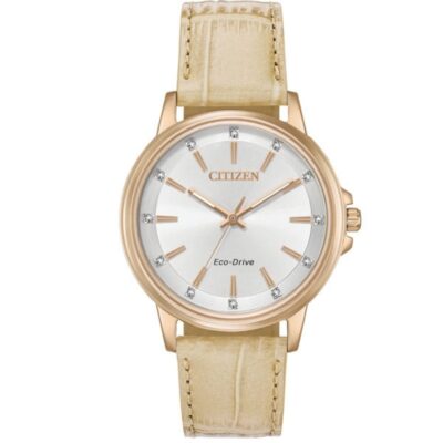 Đồng hồ Citizen 37mm Nữ FE7033-08A chính hãng Ảnh sản phẩm Citizen 37mm Nữ FE7033-08A