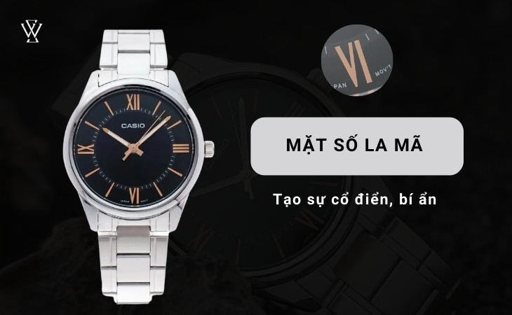 MTP-V005D-1B5UDF với thiết kế cổ điển, bí ẩn
