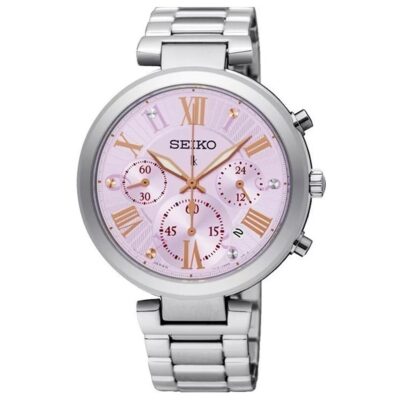 Đồng hồ Seiko 36mm Nữ SRW801P1 chính hãng Ảnh sản phẩm Seiko 36mm Nữ SRW801P1