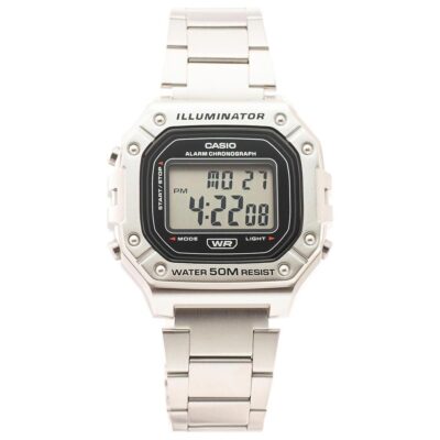 Đồng hồ Casio 44.4 × 43.2 mm Nam W-218HD-1AVDF chính hãng Ảnh sản phẩm Casio 44.4 × 43.2 mm Nam W-218HD-1AVDF
