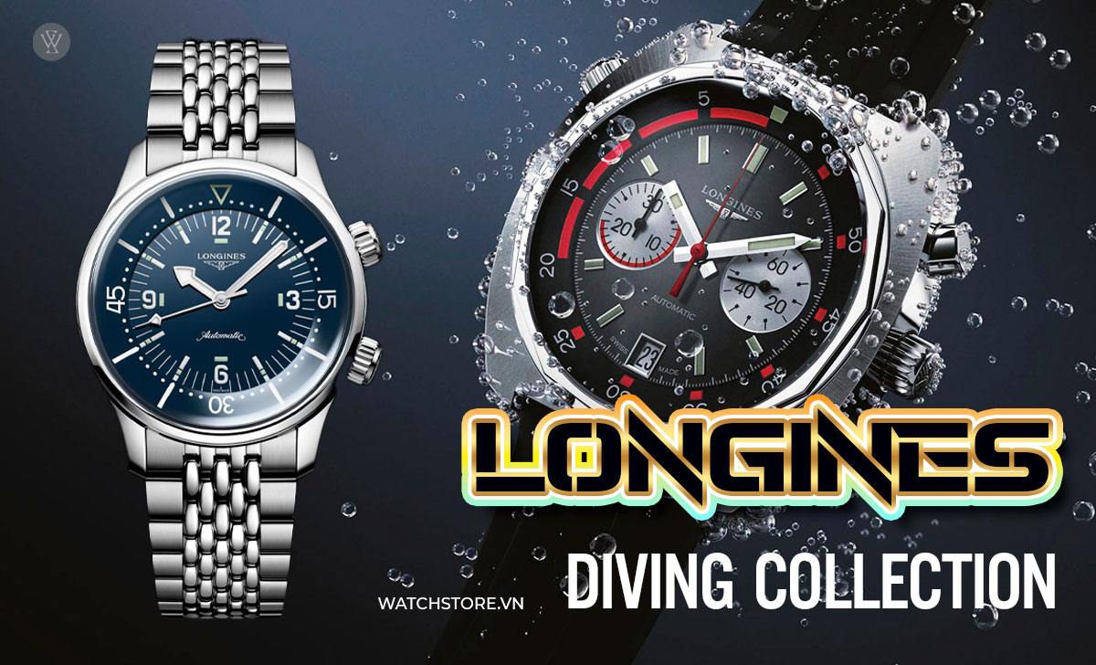 Đồng hồ Longines 3 Longines Thụy Sĩ WatchStore