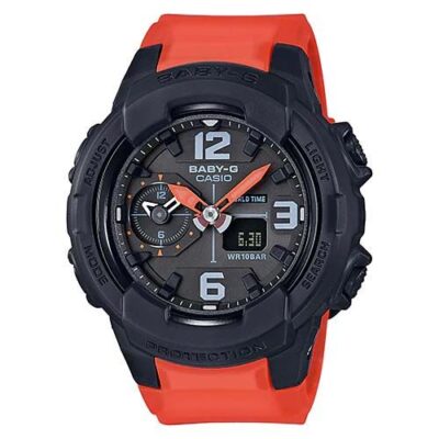 Đồng hồ Casio 43mm Nữ BGA-230-4BDR chính hãng Ảnh sản phẩm Casio 43mm Nữ BGA-230-4BDR