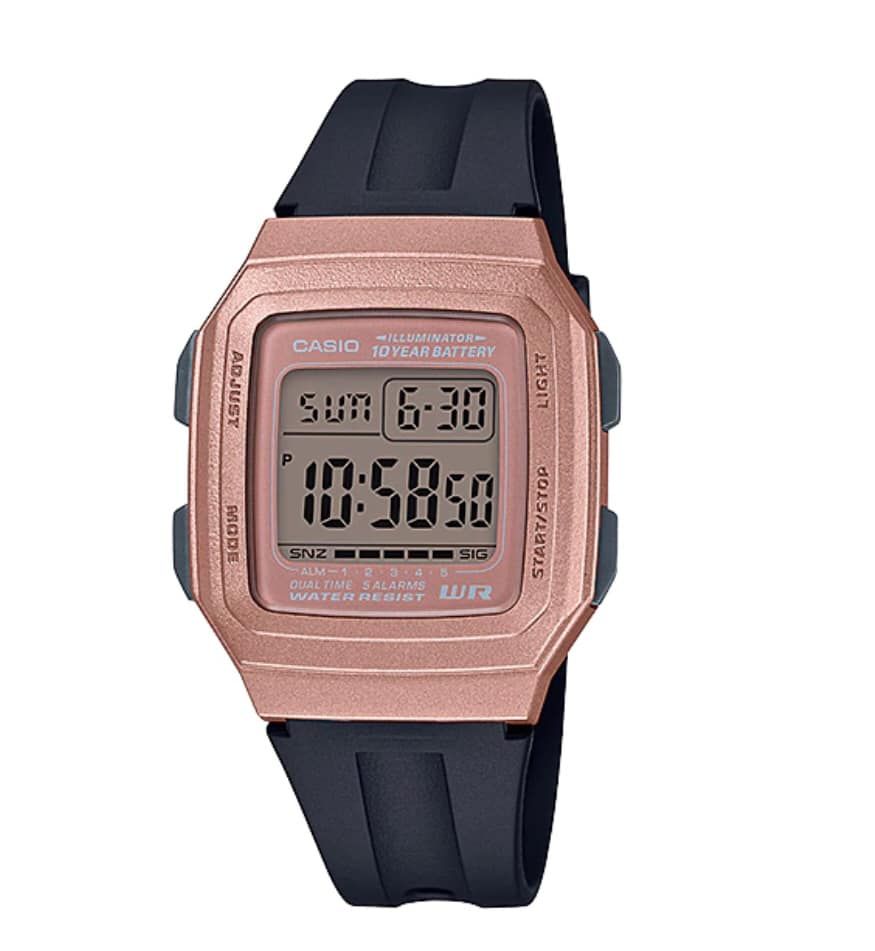 Casio 41 × 34 mm Nam F-201WAM-5AVDF