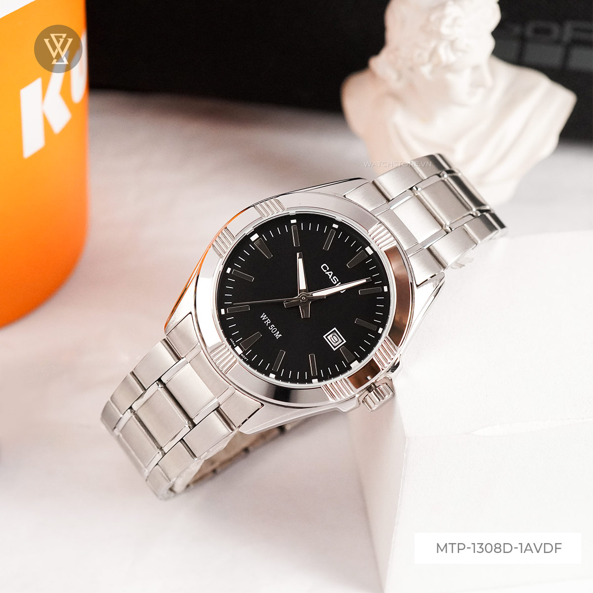 Đồng Hồ Casio MTP-1308D-1AVDF Nam Chính Hãng – Bảo Hành 5 Năm