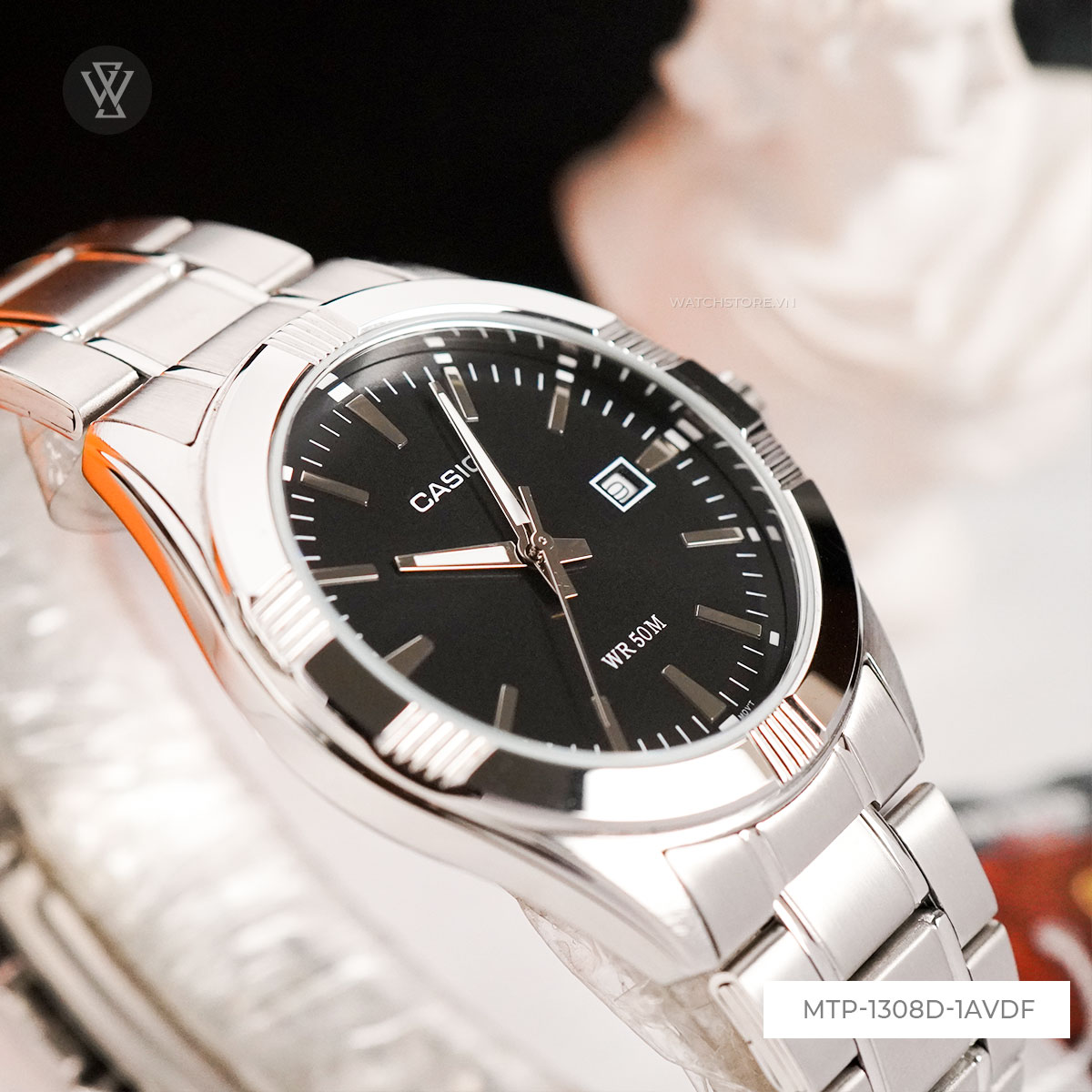 Đồng Hồ Casio MTP-1308D-1AVDF Nam Chính Hãng – Bảo Hành 5 Năm