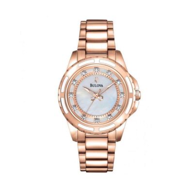 Đồng hồ Bulova 30mm Nữ 98P141 chính hãng Ảnh sản phẩm Bulova 30mm Nữ 98P141