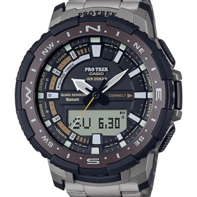 Đồng hồ Casio 51mm Nam PRT-B70T-7DR chính hãng Ảnh sản phẩm Casio 51mm Nam PRT-B70T-7DR