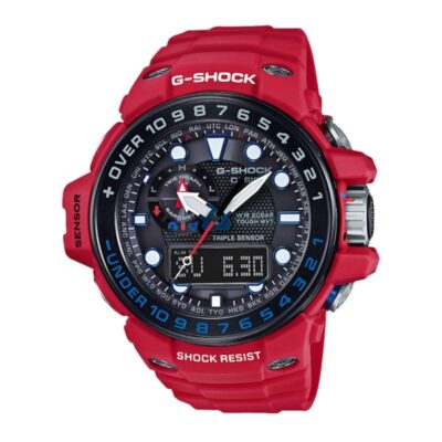 Đồng hồ Casio 55.8mm Nam GWN-1000RD-4ADR chính hãng Ảnh sản phẩm Casio 55.8mm Nam GWN-1000RD-4ADR