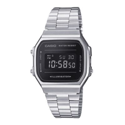 Casio 38.5mm Nữ A168WEM-1DF chính hãng Casio 38.5mm Nữ A168WEM-1DF