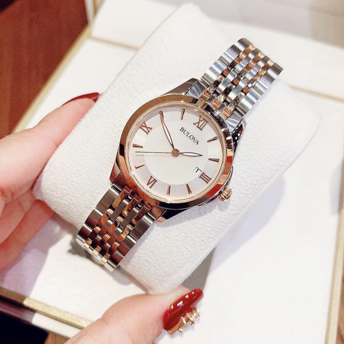 Đồng Hồ Bulova Nữ 98M125 Giá Tốt, Giao Ngay