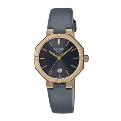 Đồng hồ Casio 28mm Nữ SHE-4543GL-8AUDF chính hãng Ảnh sản phẩm Casio 28mm Nữ SHE-4543GL-8AUDF