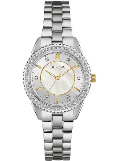 Đồng hồ Bulova 30mm Nữ 98L223 chính hãng Ảnh sản phẩm Bulova 30mm Nữ 98L223