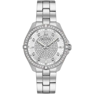 Đồng hồ Bulova 35mm Nữ 96L236 chính hãng Ảnh sản phẩm Bulova 35mm Nữ 96L236