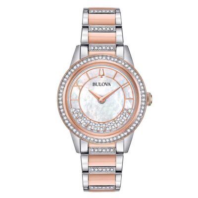 Đồng hồ Bulova 33mm Nữ 98L246 chính hãng Ảnh sản phẩm Bulova 33mm Nữ 98L246