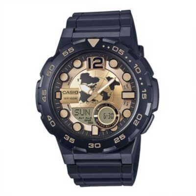 Đồng hồ Casio 47.5mm Nam AEQ-100BW-9AVDF chính hãng Ảnh sản phẩm Casio 47.5mm Nam AEQ-100BW-9AVDF