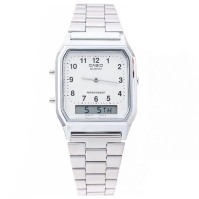 Đồng hồ Casio 38.8 × 29.8 mm Nam AQ-230A-7BMQ chính hãng Ảnh sản phẩm Casio 38.8 × 29.8 mm Nam AQ-230A-7BMQ