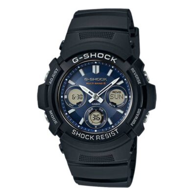 Đồng hồ Casio 46.6mm Nam AWG-M100SB-2AER chính hãng Ảnh sản phẩm Casio 46.6mm Nam AWG-M100SB-2AER