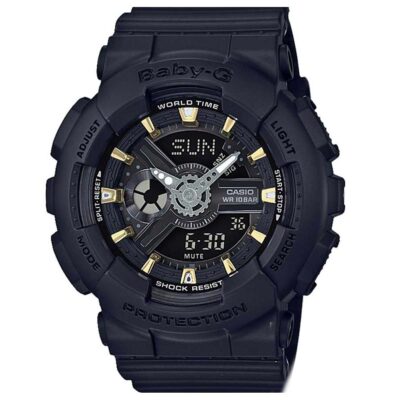 Đồng hồ Casio 43.4mm Nữ BA-110GA-1ADR chính hãng Ảnh sản phẩm Casio 43.4mm Nữ BA-110GA-1ADR