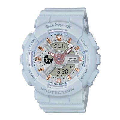 Đồng hồ Casio 43.5mm Nữ BA-110GA-8ADR chính hãng Ảnh sản phẩm Casio 43.5mm Nữ BA-110GA-8ADR
