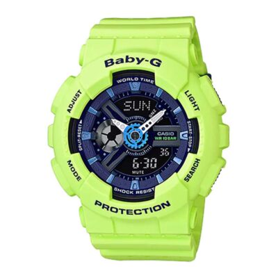 Đồng hồ Casio 43.5mm Nữ BA-110PP-3ADR chính hãng Ảnh sản phẩm Casio 43.5mm Nữ BA-110PP-3ADR