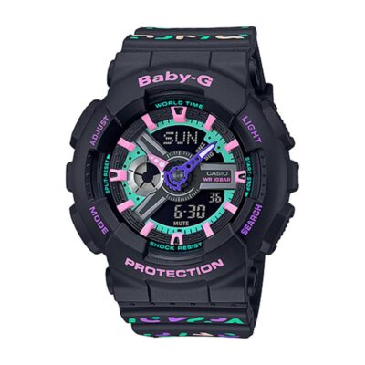Đồng hồ Casio 43.5mm Nữ BA-110TH-1ADR chính hãng Ảnh sản phẩm Casio 43.5mm Nữ BA-110TH-1ADR