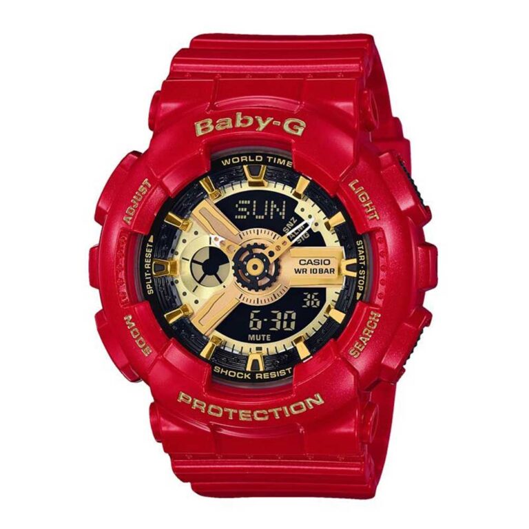 Casio 43.5mm Nữ BA-110VLA-4ADR