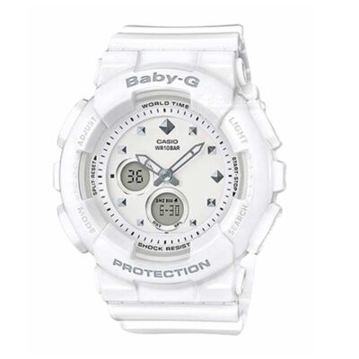 Đồng hồ Casio 46mm Nữ BA-125-7ADR chính hãng Ảnh sản phẩm Casio 46mm Nữ BA-125-7ADR