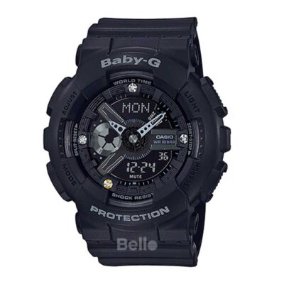 Đồng hồ Casio 43mm Nữ BA-135DD-1ADR chính hãng Ảnh sản phẩm Casio 43mm Nữ BA-135DD-1ADR