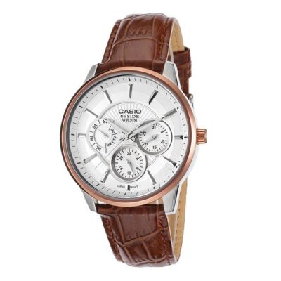 Đồng hồ Casio 40mm Nam BEM-302L-7AVDF chính hãng Ảnh sản phẩm Casio 40mm Nam BEM-302L-7AVDF