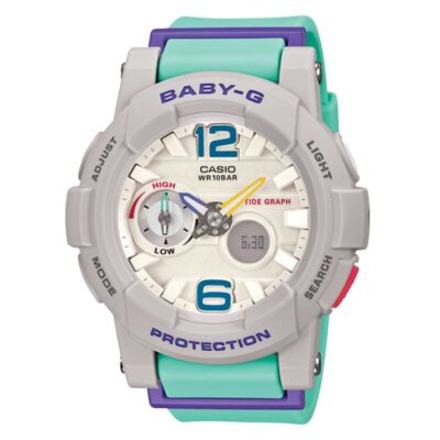 Đồng hồ Casio 43mm Nữ BGA-180-3BDR chính hãng Ảnh sản phẩm Casio 43mm Nữ BGA-180-3BDR