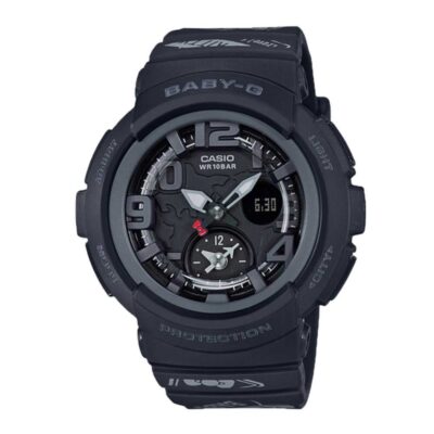 Đồng hồ Casio 44mm Nữ BGA-190KT-1BDR chính hãng Ảnh sản phẩm Casio 44mm Nữ BGA-190KT-1BDR