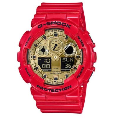 Casio 43mm Nữ BGA-195VLA-4ADR chính hãng Casio 43mm Nữ BGA-195VLA-4ADR