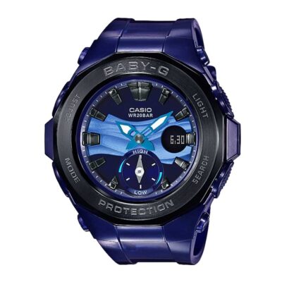 Đồng hồ Casio 46mm Nữ BGA-220B-2ADR chính hãng Ảnh sản phẩm Casio 46mm Nữ BGA-220B-2ADR