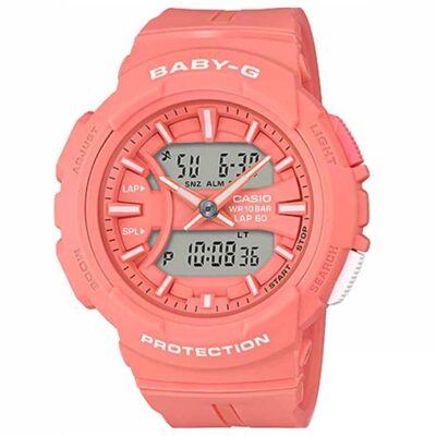 Đồng hồ Casio 42.6mm Nữ BGA-240BC-4ADR chính hãng Ảnh sản phẩm Casio 42.6mm Nữ BGA-240BC-4ADR